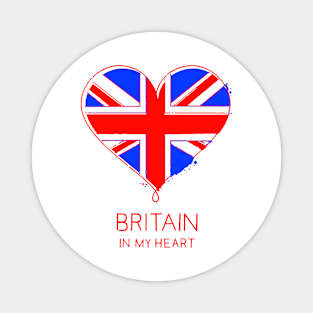 Britain In My Heart Magnet